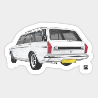 Geo3Doodles Humber Sceptre Estate Doodle Sticker